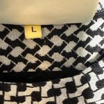 Summery Copenhagen Black and White Cotton Sleeveless Size L Lined Lightweight Size L Photo 4