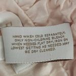 Chico's Light Pink Jacket with Layered Ruffles Size Medium Pink Satin Jacket Photo 7