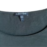 Eileen Fisher  Green Longsleeves Top Women’s Size Small A10 Photo 2