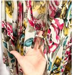 Band of Gypsies Kimono Floral Cardigan Long Duster Chiffon, Size M, New w/o Tag Photo 3