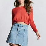 Forever 21 NWT Cropped Marled Sweater Photo 0