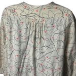 Maeve Anthropologie  Bethesda Lily Flannel Button Blouse Cottagecore Whimsical S Photo 5