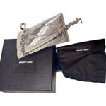 Saint Laurent Berlingo Silver/ Argent leather charm BNIB Photo 0
