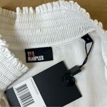 The Kooples Short White Dress with Broderie Angelaise Photo 6