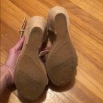 Not Rated Beige platform strapped sandals Photo 1