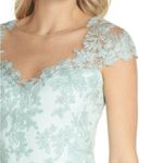 Tadashi Shoji June Embroidery Lace Gown Photo 1
