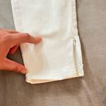 Guess Brittney White Skinny Cropped Ankle Zip Jeans Size 29 Photo 12