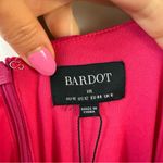 Bardot  Adoni Zigzag Midi Dress Magenta Pink 12 Photo 4