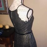 Iz Byer NWT  Size 5 black dress with gold Photo 5