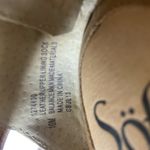 Sofft Women’s 10 Tan Wedged Casual Boho Espadrilles Sandals With Gold Zipper Photo 5