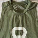 Zyia  Active Kettle Ball Moon Olive Green Athletic Workout Tank Top Size Small Photo 2