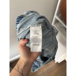 Free People We The Free Marci Cuffed Shortall Button-Front Denim Romper Size XS Photo 7