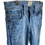 Current/Elliott Women's Ankle Skinny Richland Blue Frayed Crop Jeans 27X24 - EUC Photo 5