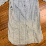Vintage Jag Denim Dress Womens Small Blue Long Sleeve Button Front Light Wash Photo 3