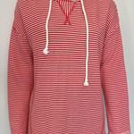 Billabong Red & White Striped Pullover Hoodie NWT! Photo 0