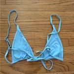 Monday Swim Blue Bikini Top Size 0P Photo 1