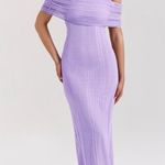 House Of CB  “MICAH” ORCHID‎ LADDER KNIT MAXI DRESS, Small Photo 0