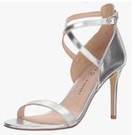 Chinese Laundry  Sabrie Stiletto Heels 7 / 37.5 Silver Metallic Photo 1