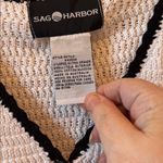 Sag Harbor  Women's Red, Black, and White short sleeve Cardigan xl NWT Photo 3