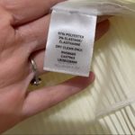 Lewit Yellow Pleated Swing Tank Top Crinkle Babydoll S Photo 5