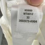 Madewell Superwide Leg Jeans Size 32 White Cotton Rigid Denim High Rise Classic Photo 9