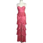 Majorelle Zelda Fitz Floral Lace Gown, Passionfruit Pink, Medium Photo 10