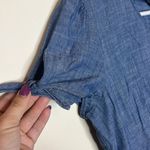 J.Crew Chambray Faux Wrap dress Photo 3