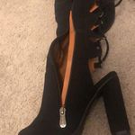 Cape Robbin Peep Toe Over The Knee Heel boots 7M Photo 2