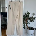 Kate Hill  Cream Wide Leg Pants High Waisted Photo 5