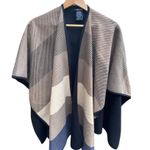 Ike Behar Color Block Reversible Fleece Wrap One Size Photo 2