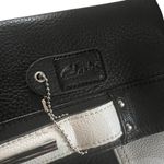 Clarks’s Leather Black and White Clutch Bag NWOT Photo 8