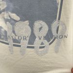 Taylor Swift 1989 Yellow Photo Tee Stay Album Seagulls Distressed Size S Photo 4