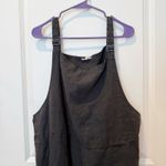 Eileen Fisher  Womens Organic Linen Overalls Size 2X Classic Wide Leg Minimalist Photo 1