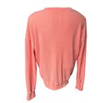 Sundry  Thermal Henley in Coral, Sz 3 (Large) Photo 3
