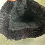 LÂMO FUR COLLAR WOMEN SUEDE BOOT APRÈS BLACK SZ 6 Photo 7