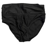 New Isabel Black Maternity Bikini Tankini Bottoms Size Small Photo 0