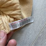 Free People  Cropped Knit Vest Tank Top Yellow (Small) Photo 4