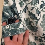 Pilcro NNWT Anthropologie  CUTOFF DUNGAREES Womens 27 Floral Blue Shorts Romper Photo 6