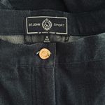 St. John SPORT Straight Fit Dark Denim Ankle Jeans Size 16 Photo 5