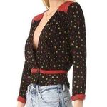 Free People Where We Roam Surplice Bolero Top Photo 0