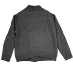 Saks 5th Avenue Womens Zip Up Cardigan Wool Gray Italy Academia Preppy Sz XXL Photo 9