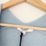 NEW NakedCashmere Tory Cashmere Open Cardigan Cloud Blue Size L Photo 7