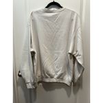 Jerzees Vintage Nebraska Women’s Basketball Sweatshirt XL VTG White X-Large Crewneck Photo 5