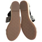 Patricia Nash Like New  Leather Rubia
Wedge Sandals Black Floral Size 10 Photo 7