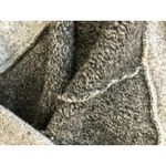 J Crew Small Funnel Cowl Wool Sweatshirt Sweater Wool Blend Gray Pocket Lined Photo 8