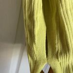 House of Harlow 1960 lime green yellow cropped ribbed tank top size M womens Size M Photo 2