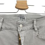 Bevy Flog Kim Cargo Shorts Pockets Cotton Stretch Gray Size 28 Photo 4