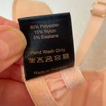 PLAYBOY by Coco de Mer Pinup Catch Me Satin Underwired Bra Baby Pink Size 32 B Photo 7