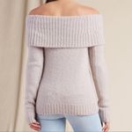 Revolve Lovers + Friends Luna Off The Shoulder Sweater Wool Blend Size Large Photo 1