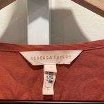 Rebecca Taylor  NYC Brick‎ Embroidered Silk Top Size 4 Photo 3